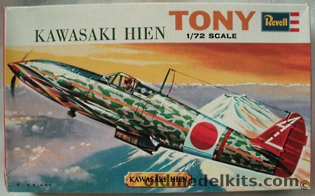 Revell 1/72 Kawasaki Hien Ki-61 'Tony' - Bagged, H621 plastic model kit